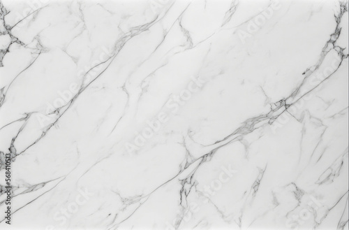 Luxury white marble texture background, high-end natural stone material interior design, wallpaper, backdrop, banner and architecture, Generative AI.