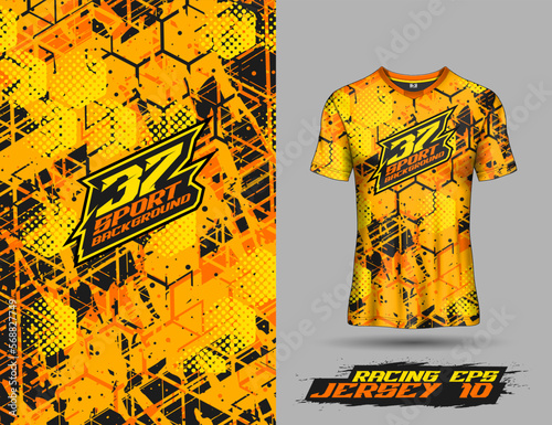 Abstract background for extreme jersey team, racing, cycling, leggings, football, gaming and sport livery.