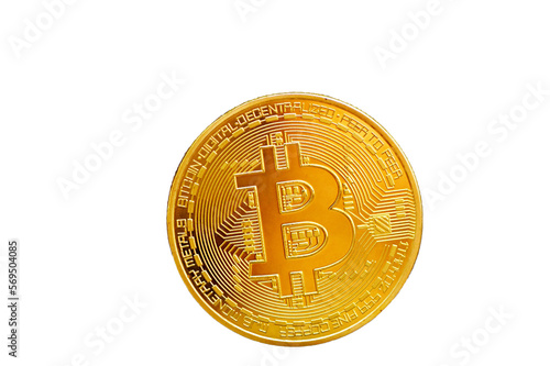 moneta bitcoina bez tła