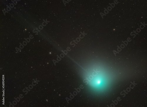 Green comet or also C2022 E3 ZTF, taken with my telescope.