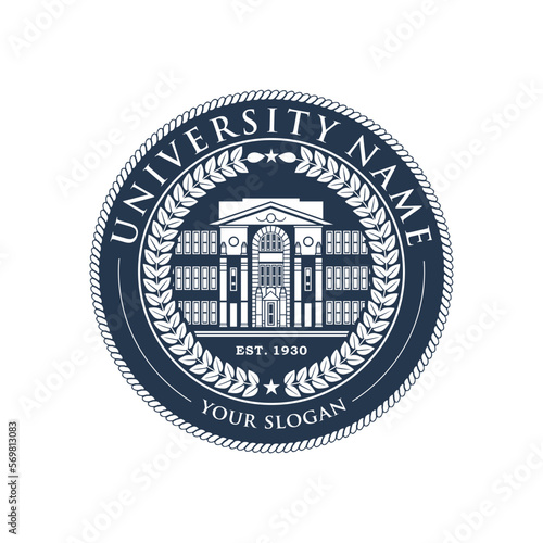 university and college school crests and logo emblems