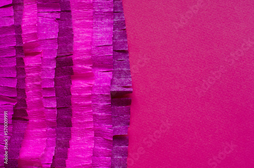pink crepe paper abstract background