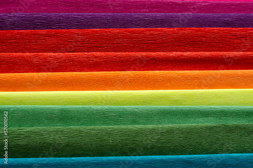 colored crepe paper abstract background