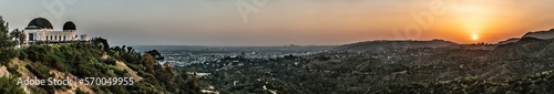 Los Angeles sunset (view from Griffith Observatory)