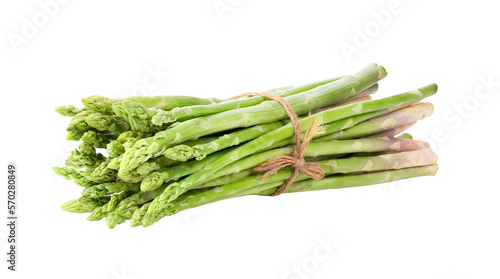 Asparagus isolated on transparent png