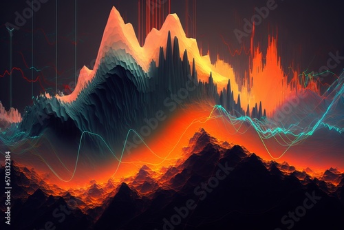 Seismic activity. Earthquake. Generative AI 