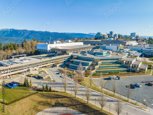 Simon Fraser University Aerial view