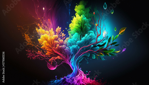 Abstract multicolor texture - HD Wallpaper