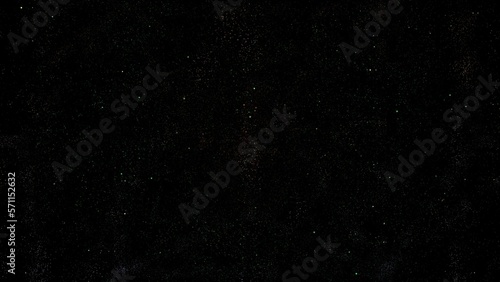 Starry constellations and stars,universe outer space field. Copy space for greet inscription. 3D rendering