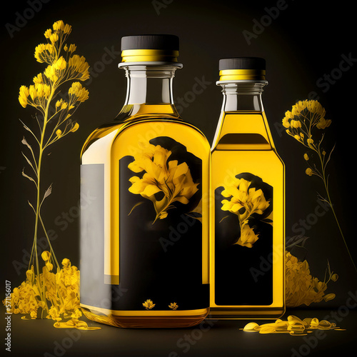 oil in a bottle, Refined rapeseed oil, ai