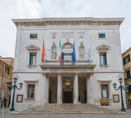 Gran Teatro La Fenice in Venice, Veneto in Italy.