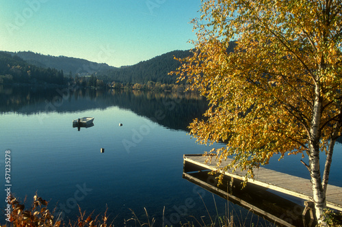 Lac de Gerardmer,, Parc Naturel Régional des Ballons des Vosges, 88, Vosges, France