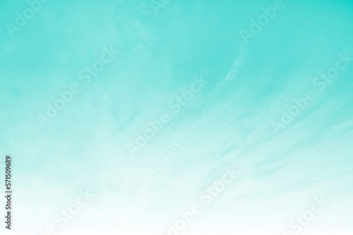 A light gradient sky background image for the background. Decorated with a soft turquoise color and not too obvious. 