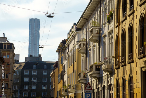 Old buildings along via Lomazzo, Milan
