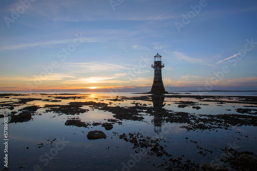 Whiteford Lighthouse is a wave-swept cast-iron lighthouse located off the north Gower coast near Whiteford Sands. An important work of cast-iron engineering and nineteenth-century architecture.