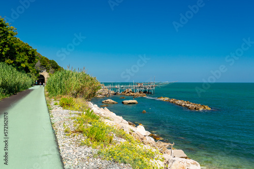 Costa dei Trabocchi cycle route, Italy