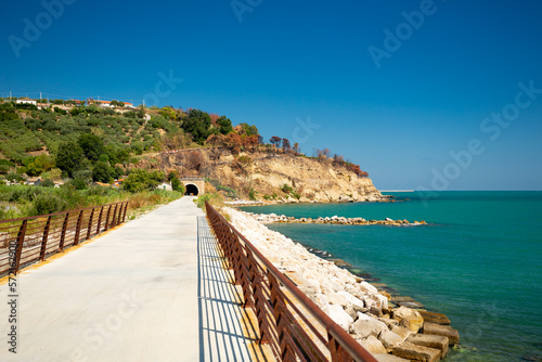 Costa dei Trabocchi cycle route, Italy