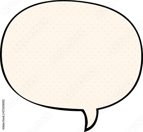 cartoon speech bubble in comic book style and speech bubble in comic book style