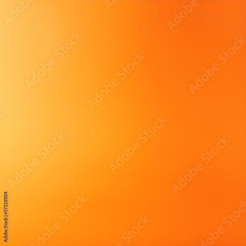 Orange ombre background. Generative AI