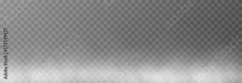 Vector fog or smoke on isolated transparent background. Smoke, fog or cloud png. White smoke png.