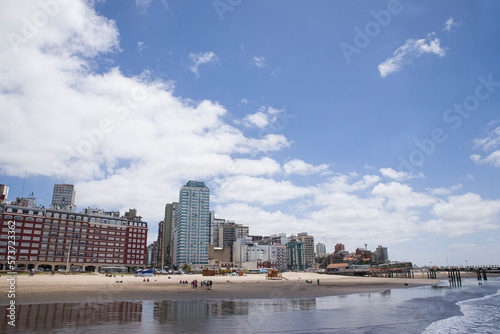 Mar del Plata marine landcape Beaches , sea , and sky 