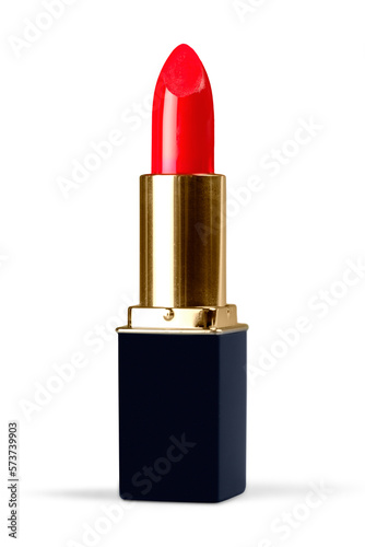 A red glitter polish lipstick