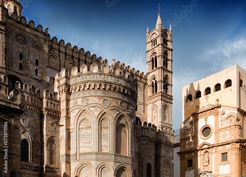 Palermo. La Basilica Cattedrale Metropolitana Primaziale della Santa Vergine Maria Assunta, nota semplicemente come Duomo oppure Cattedrale di Palermo