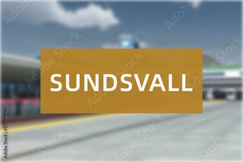 Airport of the city of Sundsvall