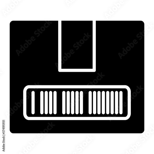 Barcode Glyph Icon