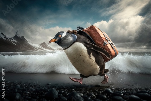 The Adventurous Adventures of an Unforgettable Penguin Generative AI