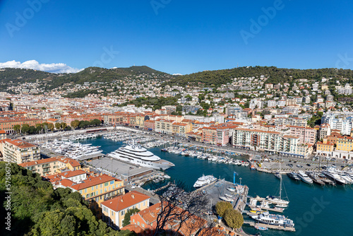 Nice harbour, French Riviera, Alpes-Maritimes, France