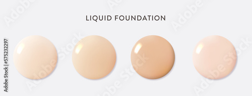 liquid foundation color swatch