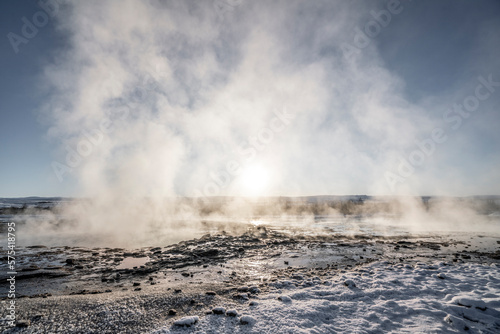 Geysir Iceland geyser eruption