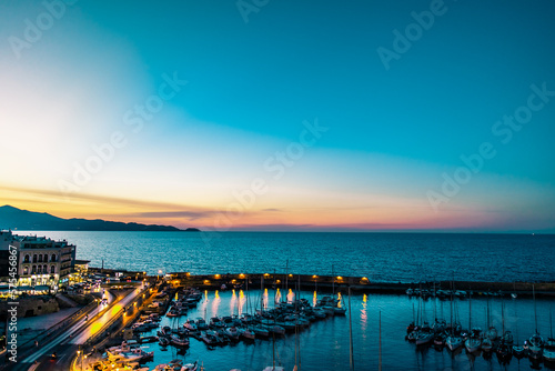 Sunset in Crete