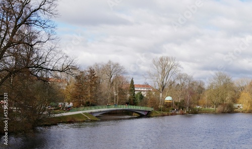Brücke im Haynspark Hamburg-Eppendorf