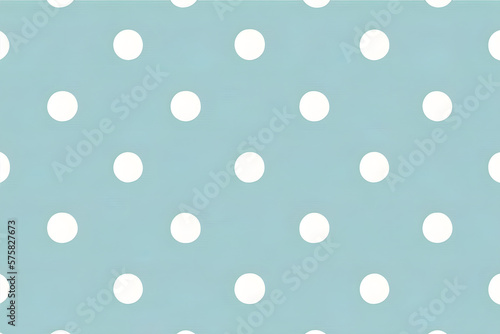 Baby blue pastel polka dot seamless pattern for fabric, wallpaper, texture, background, scrapbook, baby shower, nursery