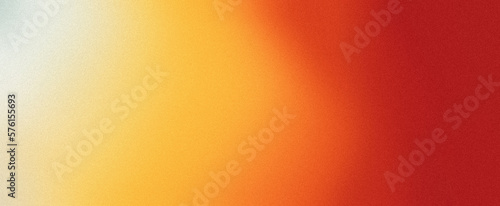 Orange yellow color gradient background, grainy burn fiery noise texture banner, copy space