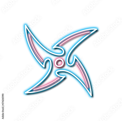 neon shuriken