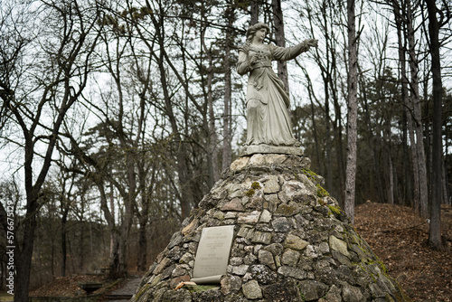 Monument of Anna Dorota or Zofia Chrzanowska, was a Polish heroine of the Polish Ottoman War, known for her acts during the Battle of Trembowla in 1675.