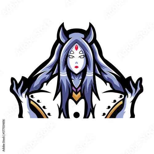 Illustration of a kaguya logo