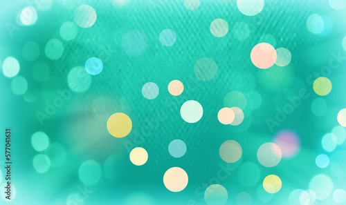 Colorful green bokeh background, Suitable for Advertisements, Posters, Banners, Anniversary, Party, Events, Ads and various graphic design works