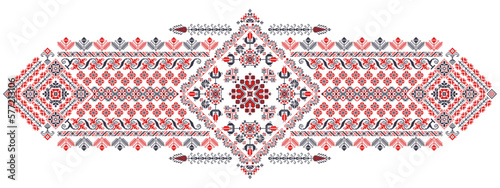 Romanian embroidery design element 9