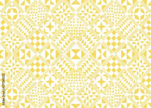 Seamless abstract pattern. Tile concept,Abstract seamless pattern of blue color for yellow wallpapers and background.