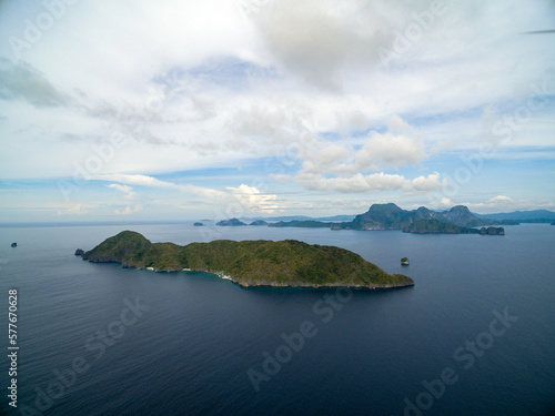Inambuyod Island in El Nido, Palawan, Philippines. Tour C route and Sightseeing Place.