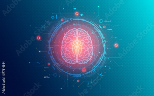 Neurotechnology and Neuromodulation - Conceptual Illustration