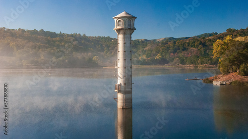 Water Tower on reservoir