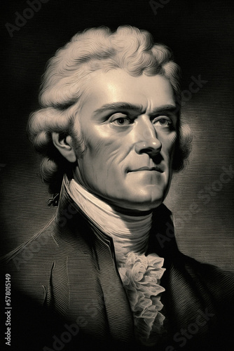 Portrait of Thomas Jefferson