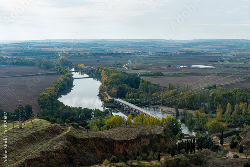 toro zamora vistas panorámicas desde el castillo del rio duero
