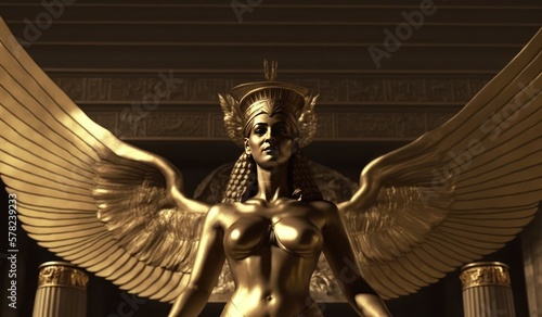 Egyptian mythology - goddes isis