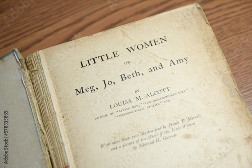 Antique Copy of the Book "Little Women"